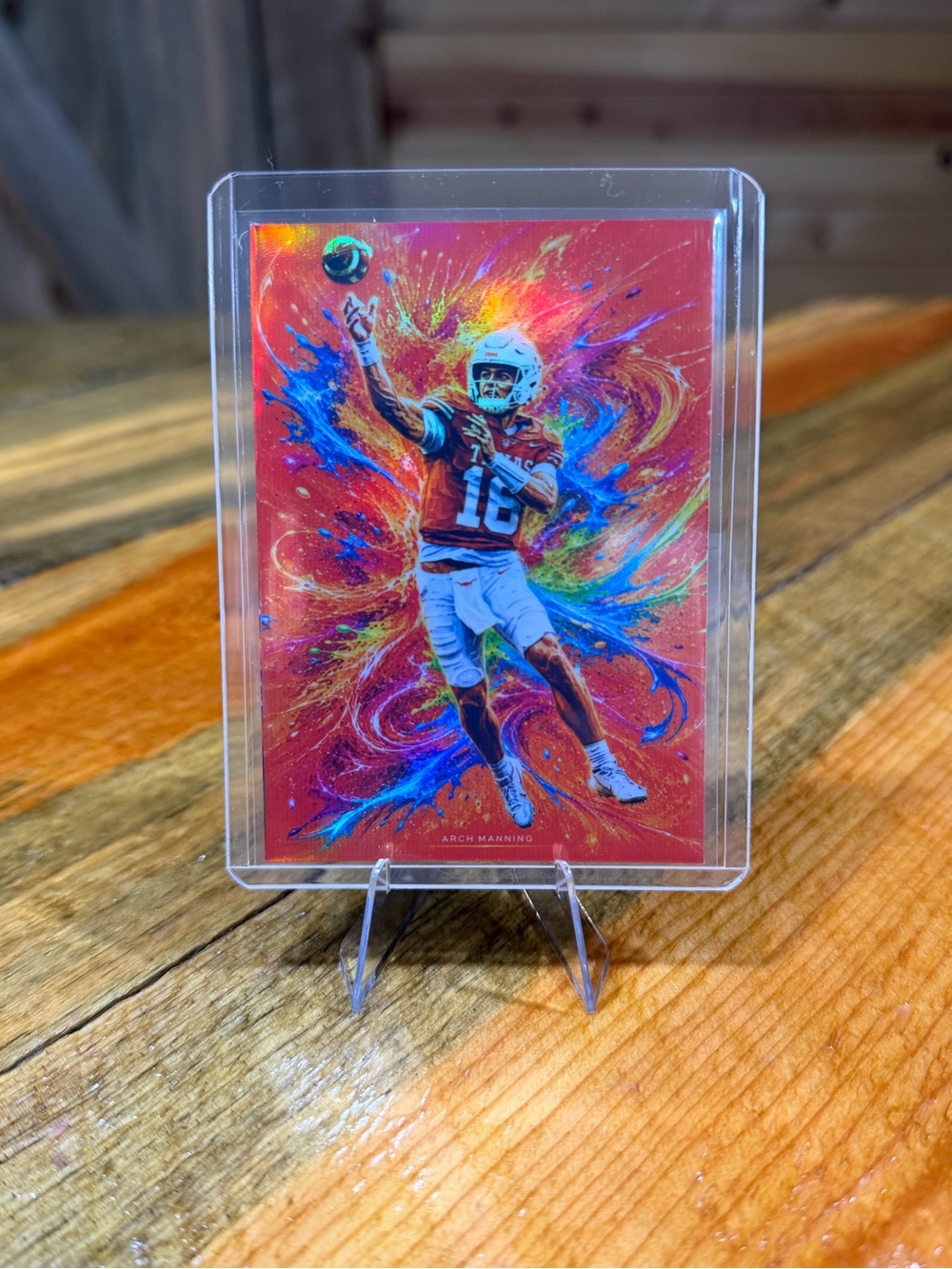 Arch Manning Texas Longhorns Custom Football Card